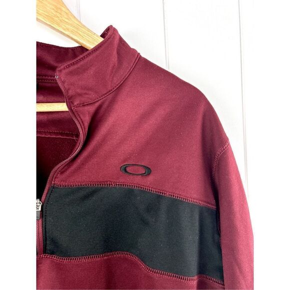 Oakley Men’s Quarter Zip Pullover Jacket Sporty Size L (est)‎ - Picture 2 of 10